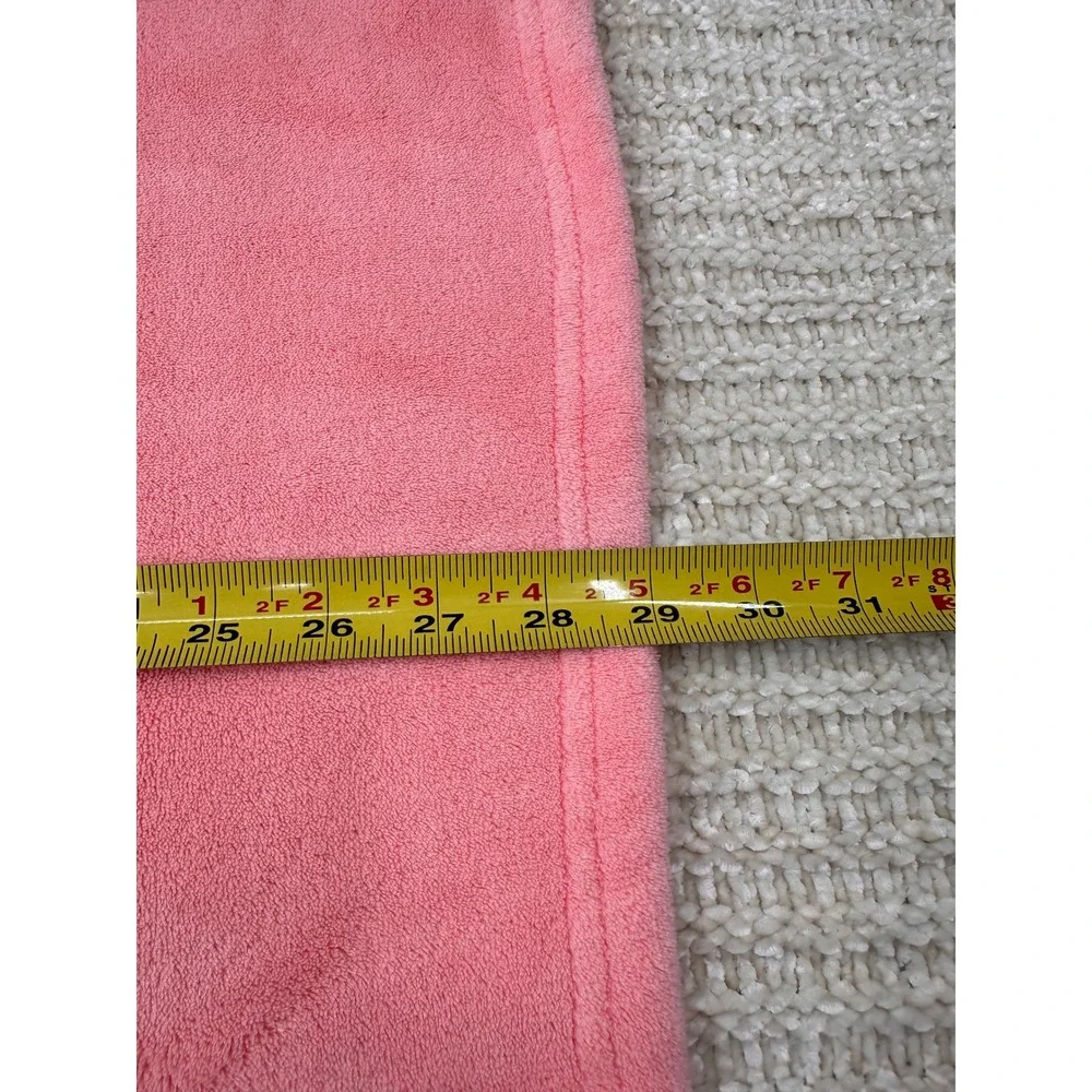 Cloud Island Baby Blanket Owl Pine Trees Coral Pink Plush Fleece Lovey 30x30 Toy